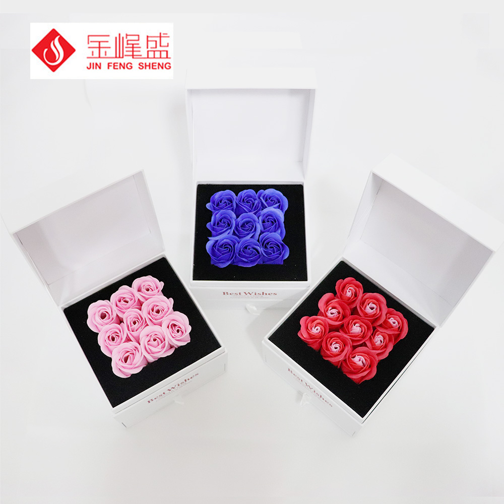 绒布鲜花礼盒，金峰盛植绒布